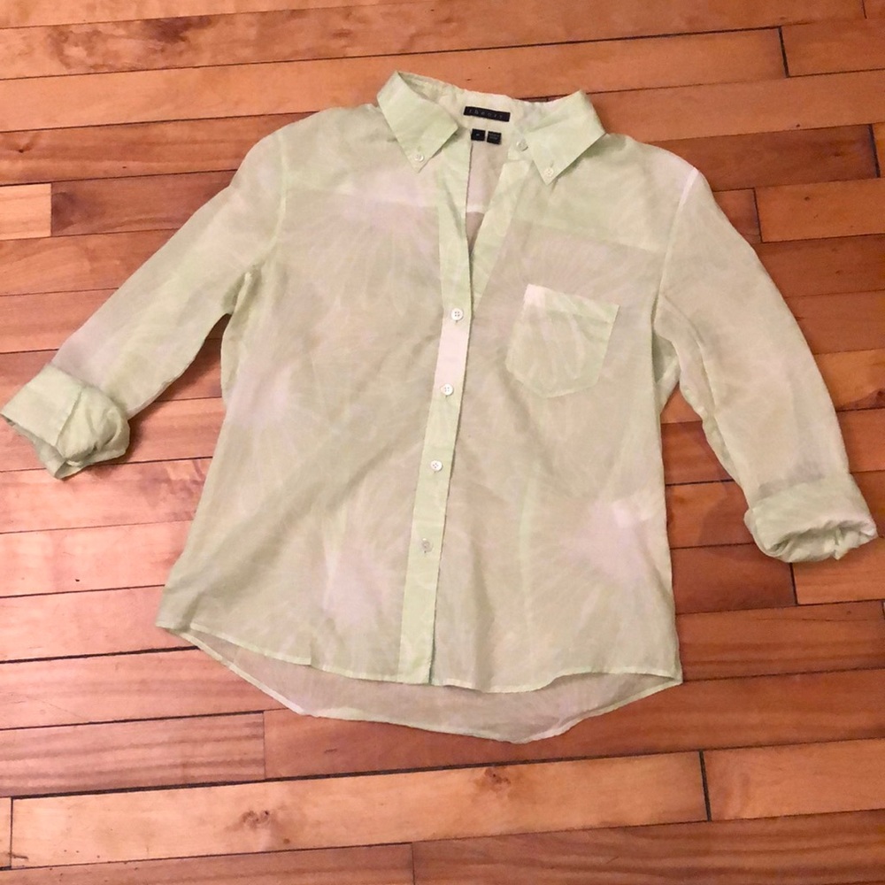 Theory Kalind Semisheer Shirt